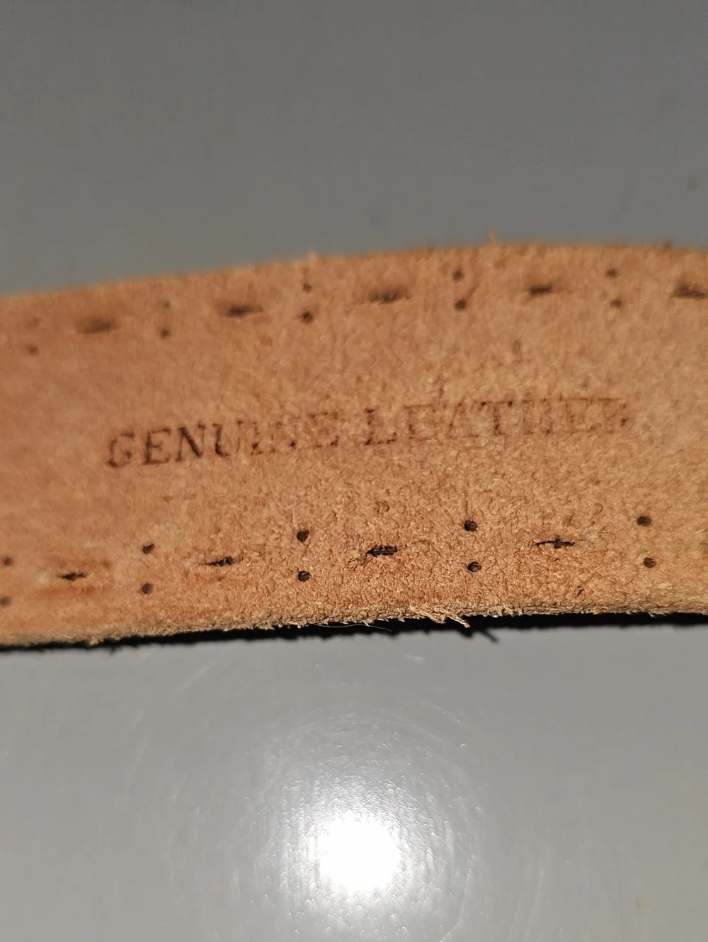 WCM New York Leather Belt
